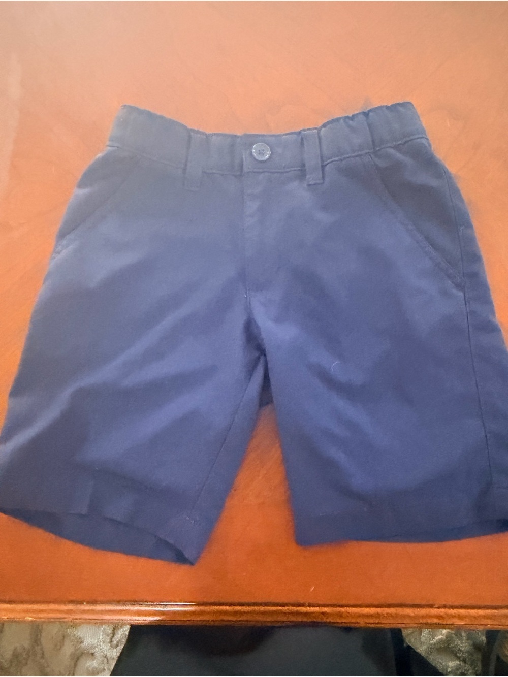 French Toast Boys Navy Flat-Front Shorts